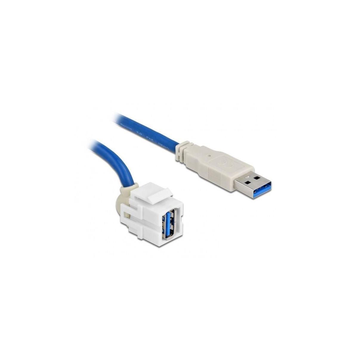 DELOCK Kabel, USB Weiß 86871