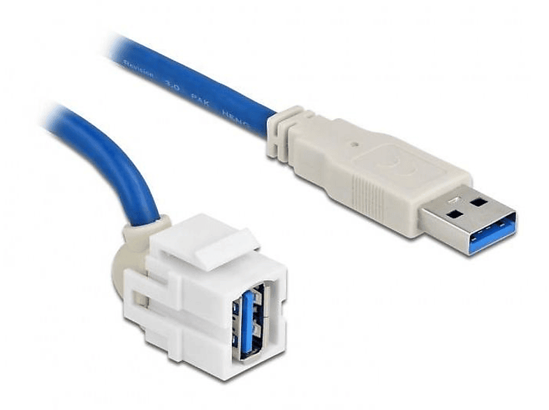 DELOCK Kabel, USB Weiß 86871