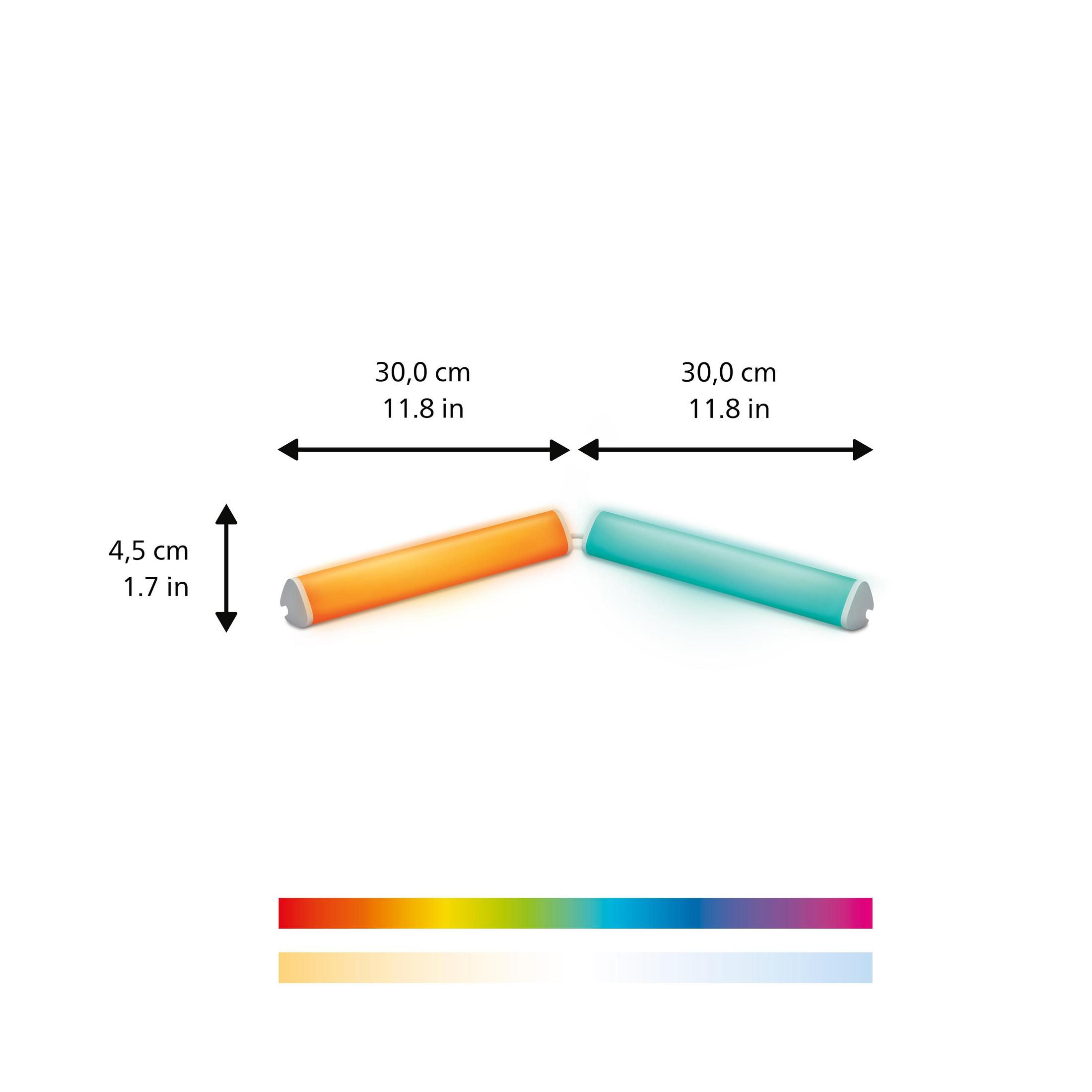 WIZ 55417700 WIZ WI-FI BLE BAR LINEAR LIGHT EU DUAL Tischleuchte 2200-6500