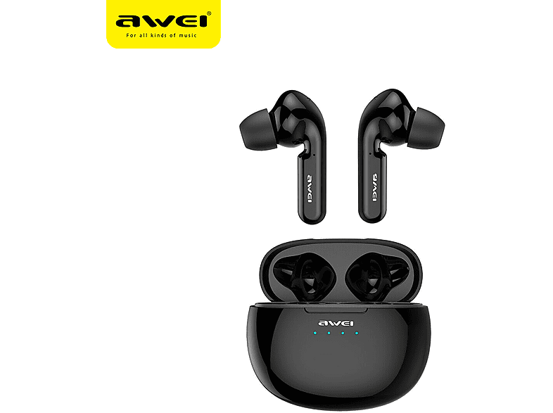 Awei Awei T15 In Ear Bluetooth Kopfhörer Bluetooth Schwarz Mediamarkt