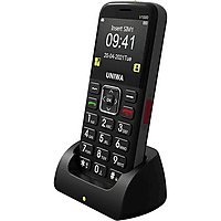 MediaMarkt LIPA V1000 senioren telefoon 4G - 128 MB Zwart aanbieding