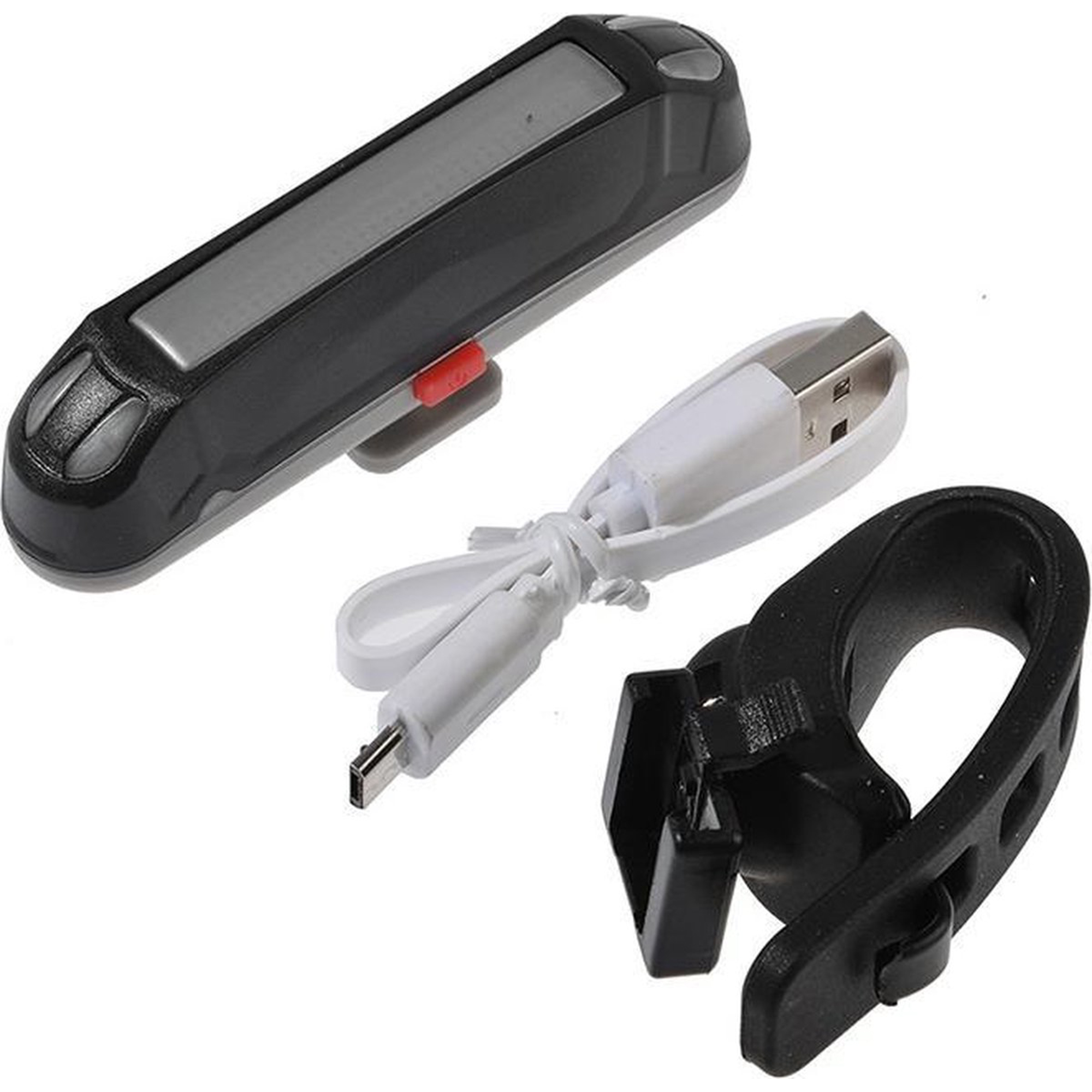 LIPA A54 Rücklicht Fahrrad schwarz) USB