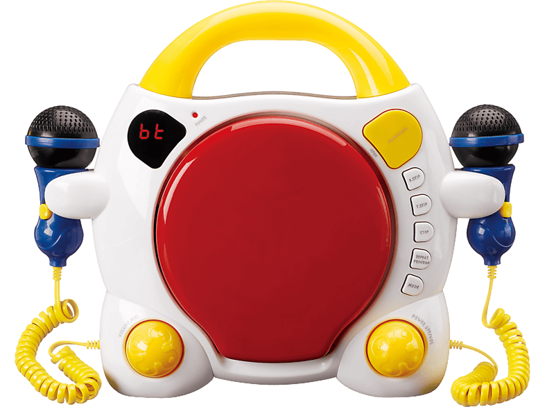 LENCO KCD011KIDS Karaoke CDPlayer RotWeiß MediaMarkt