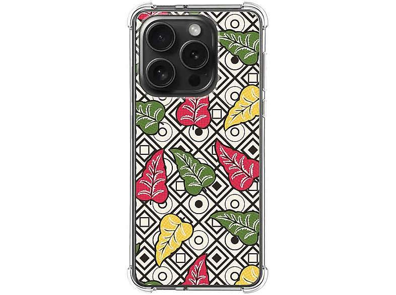 Iphone 11 (6.1) Funda Gel Tpu Silicona transparente dibujo Flores 02