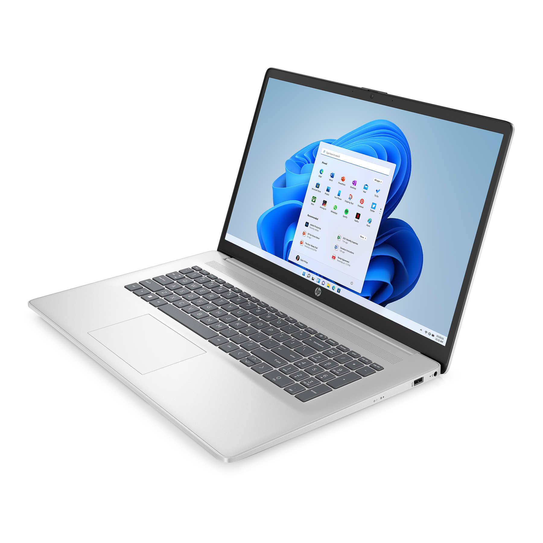 HP 17-cn31, Windows 11 Pro + MS Office 2024 Pro, Notebook, mit 17