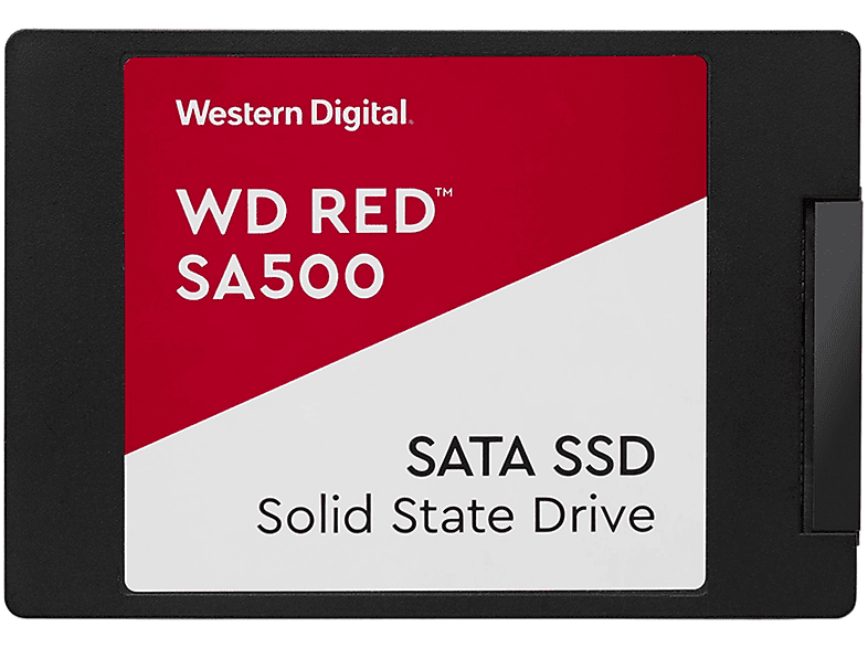 WESTERN DIGITAL Red 2000 SSD, GB, 2,5 SA500, Zoll, intern