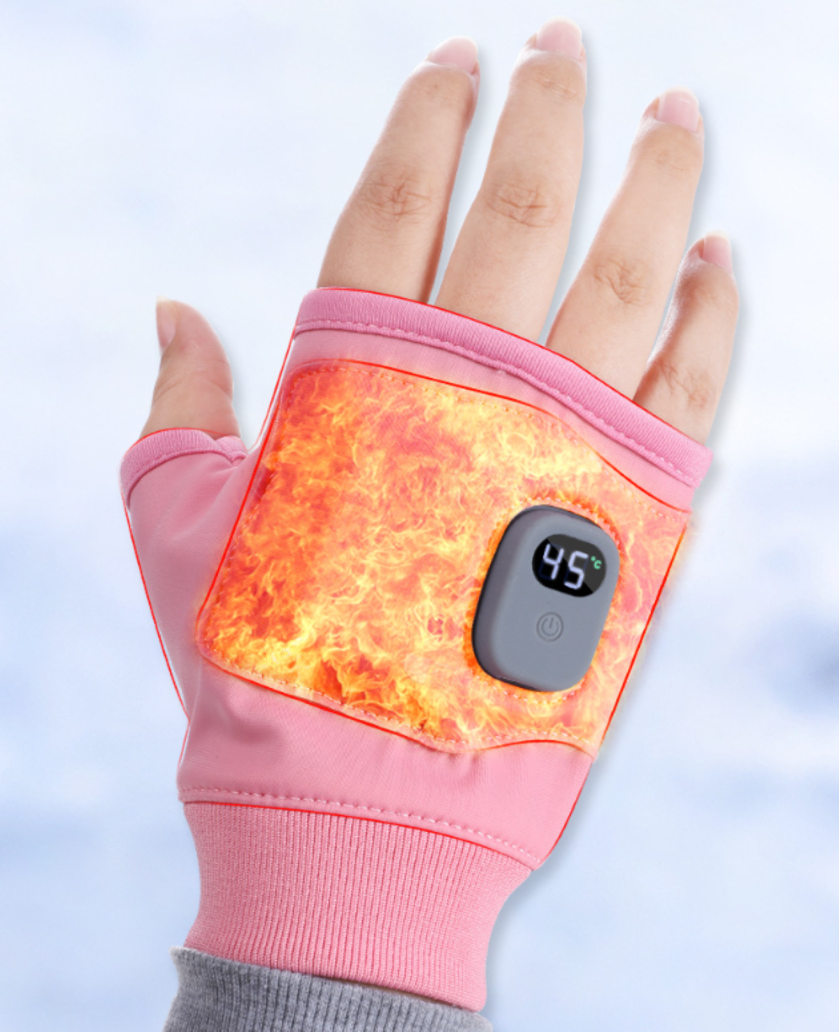 freie Handwärmer - elektrische Temperaturregelung, Hände Heizhandschuhe LACAMAX warme intelligente Intelligente