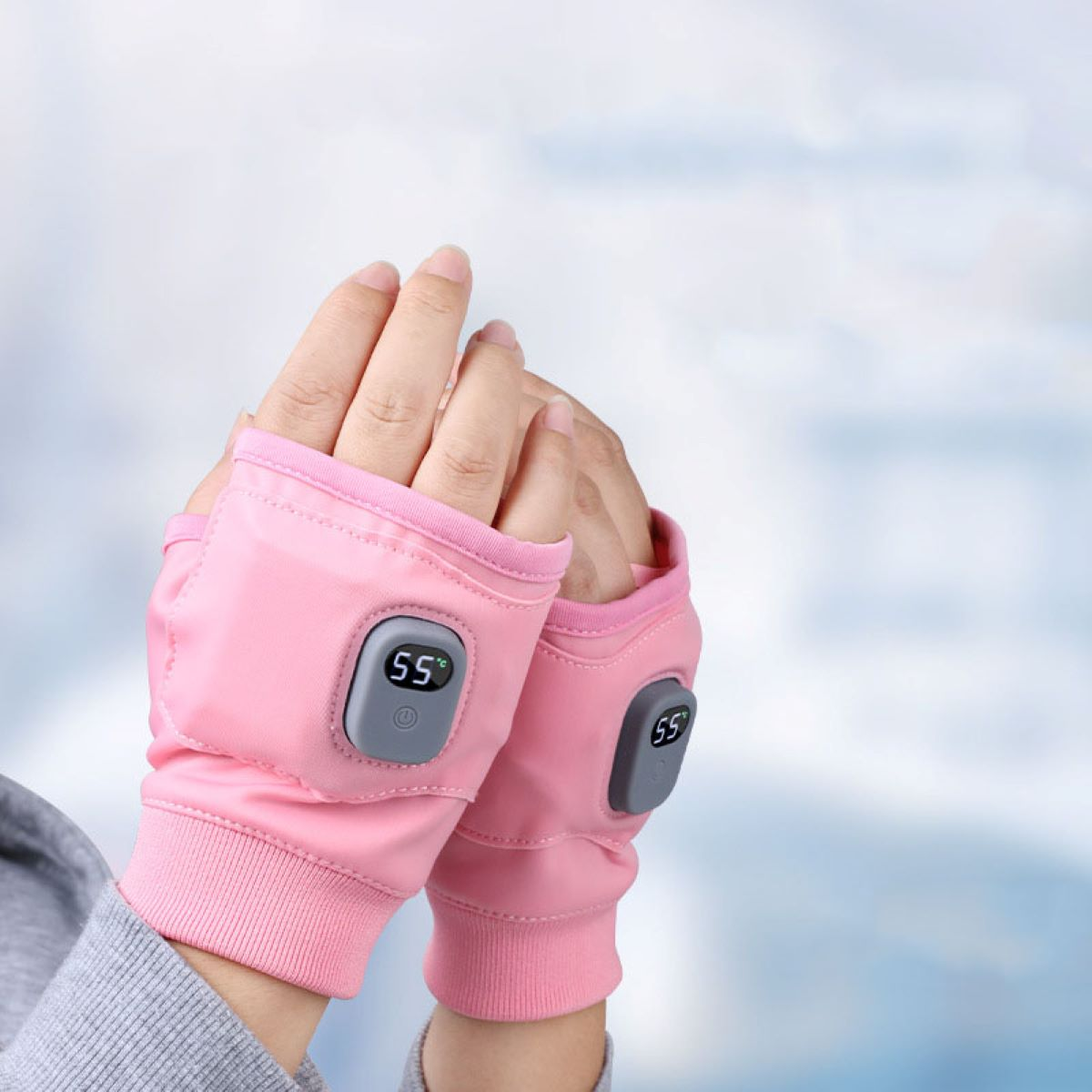 freie Handwärmer - elektrische Temperaturregelung, Hände Heizhandschuhe LACAMAX warme intelligente Intelligente