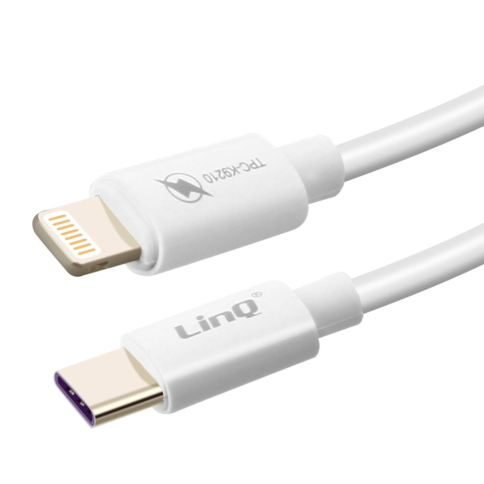 LINQ PD auf Ladekabel USB-Kabel USB-C Lightning