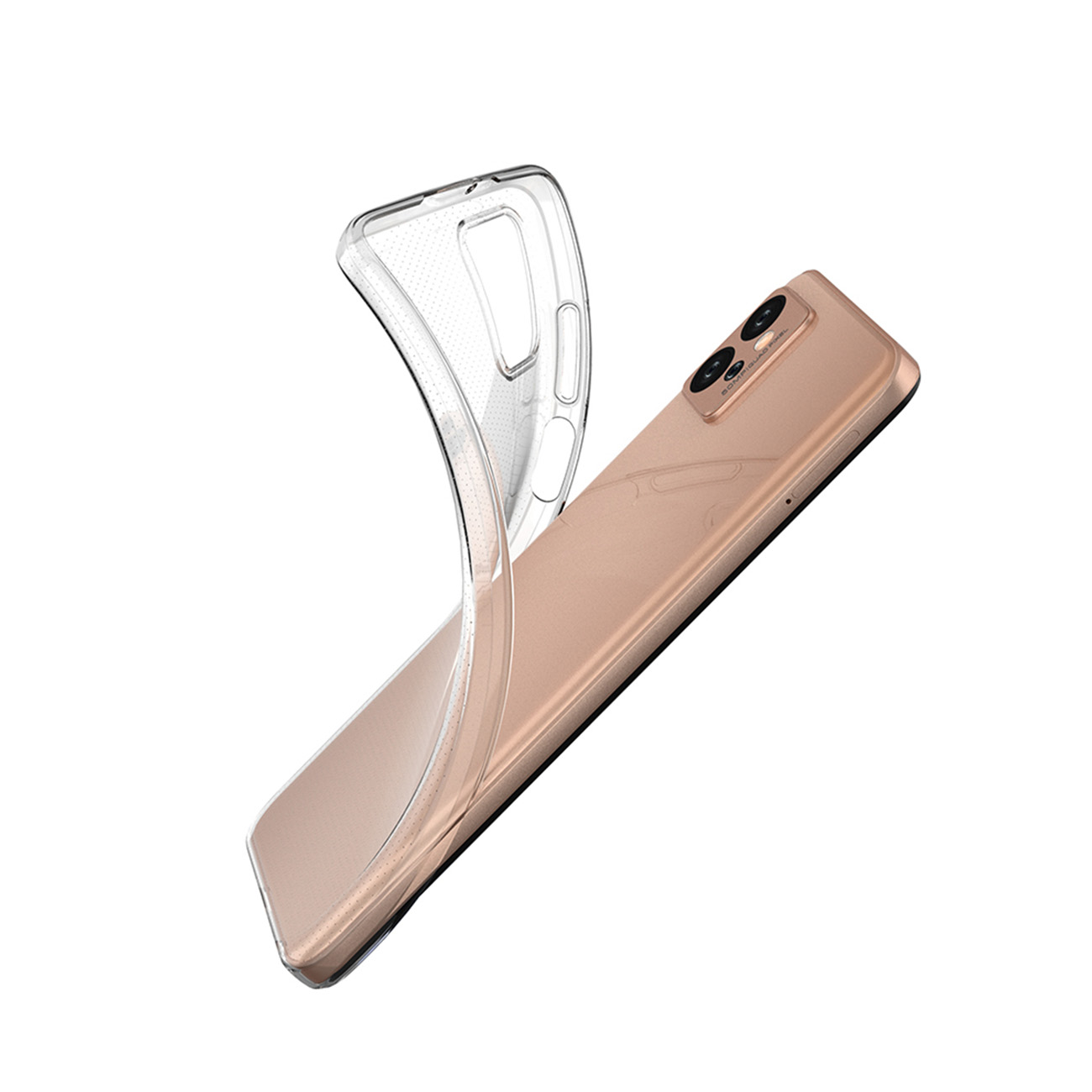 COFI Ultra Clear kompatibel mm dünne Hülle Moto mit Abdeckung Backcover, Motorola Moto 0,5 Motorola, G32, Transparent G32 transparent