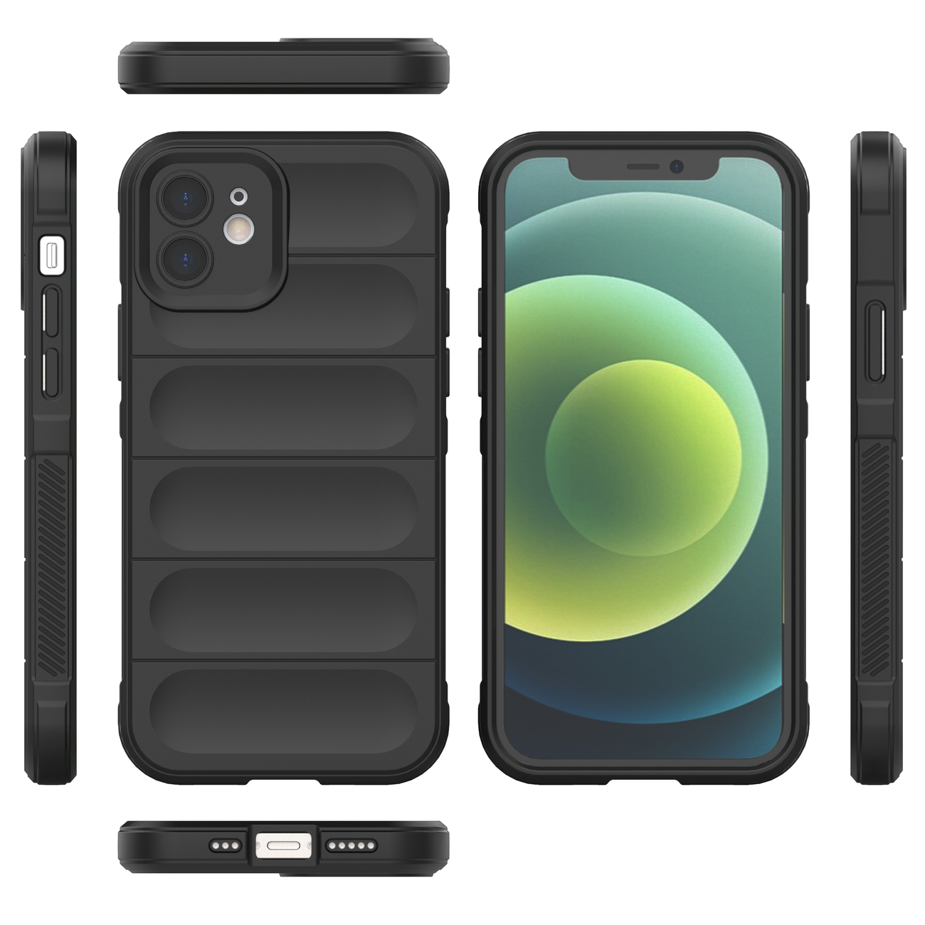 COFI Magic Shield Bumper Case A53 Galaxy Cover Samsung, Schwarz, Schwarz 5G, Backcover, Galaxy 5G Kameraschutz mit A53 Hülle kompatibel Samsung