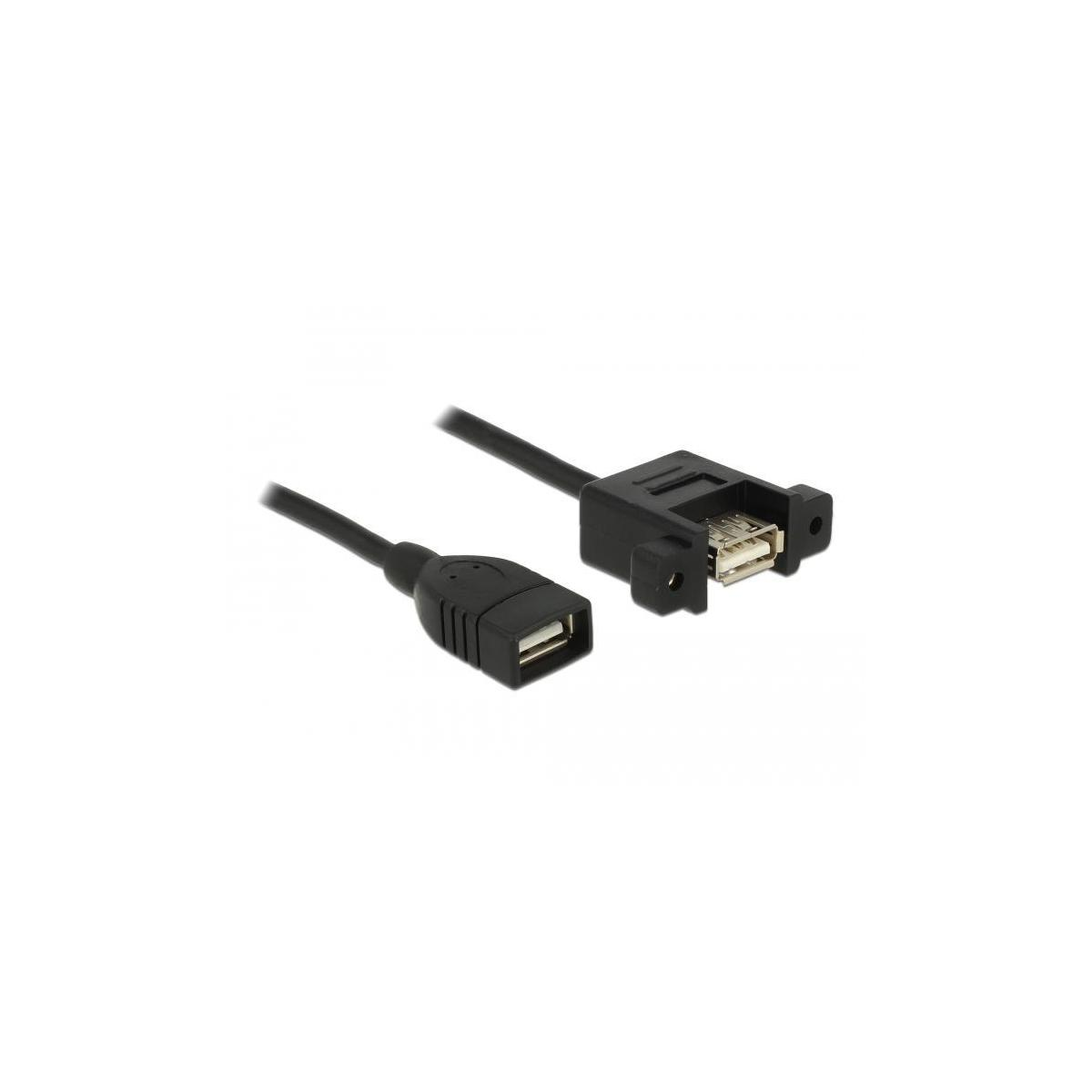 Kabel, DELOCK Schwarz 85460 USB