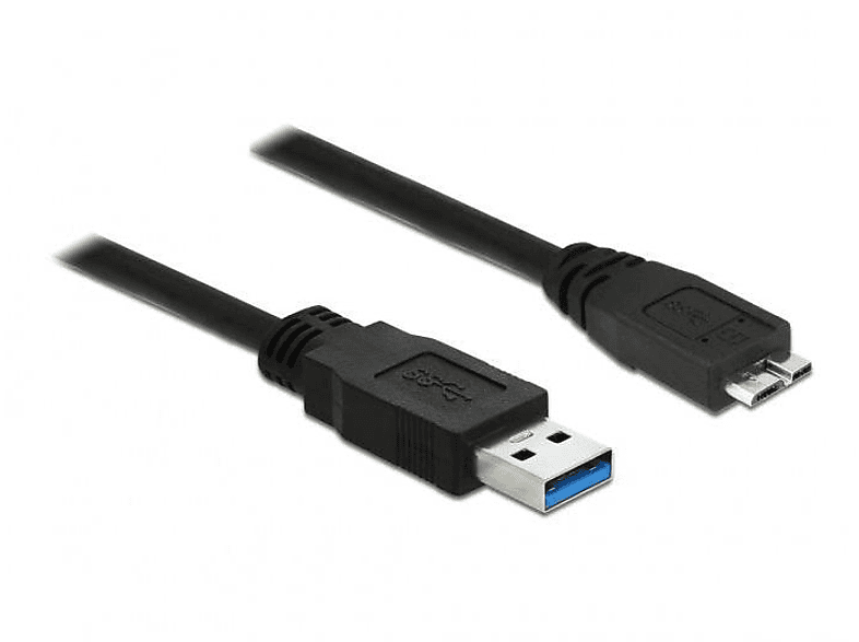 Kabel, 85072 DELOCK USB Schwarz