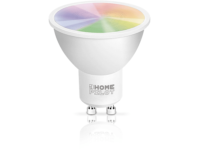 HOMEPILOT addZ LED-Lampe GU10 White and Colour Leuchtmittel mit Zigbee-Funkstandard RGBW