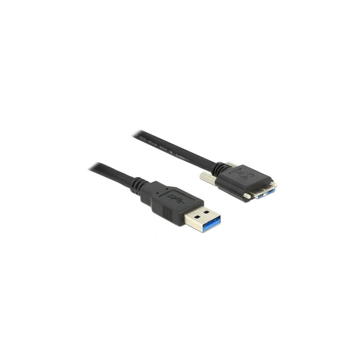 Schwarz 87801 DELOCK Kabel, USB