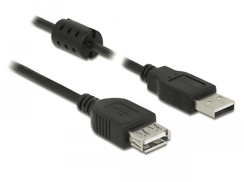 USB DELOCK Schwarz Kabel, 84885