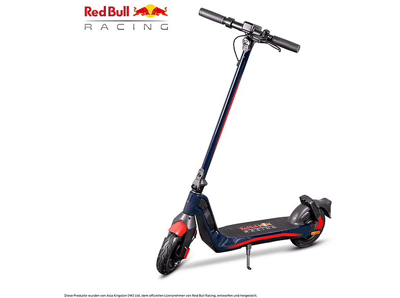 RED BULL Racing E-Scooter Blau-Rot) Zoll, (10 1000 RS