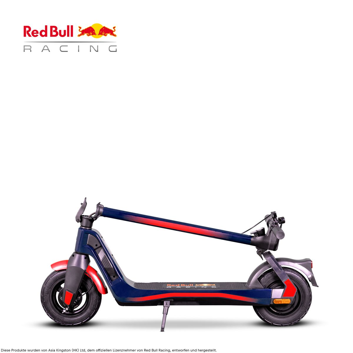 (10 BULL 1000 Blau-Rot) Racing RS E-Scooter Zoll, RED