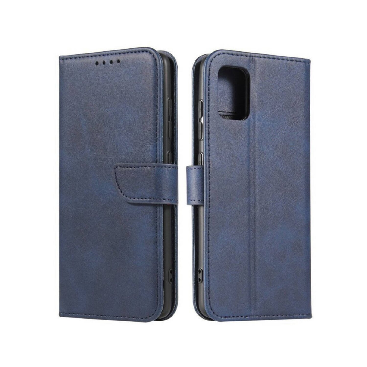 Oppo, A78, Tasche, Wallet Blau Bookcover, Case COFI Buch Magnet