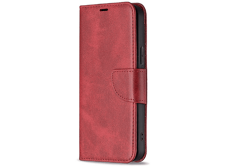 COFI Wallet Magnet Case Oppo, A78, Tasche, Rot Bookcover, Buch