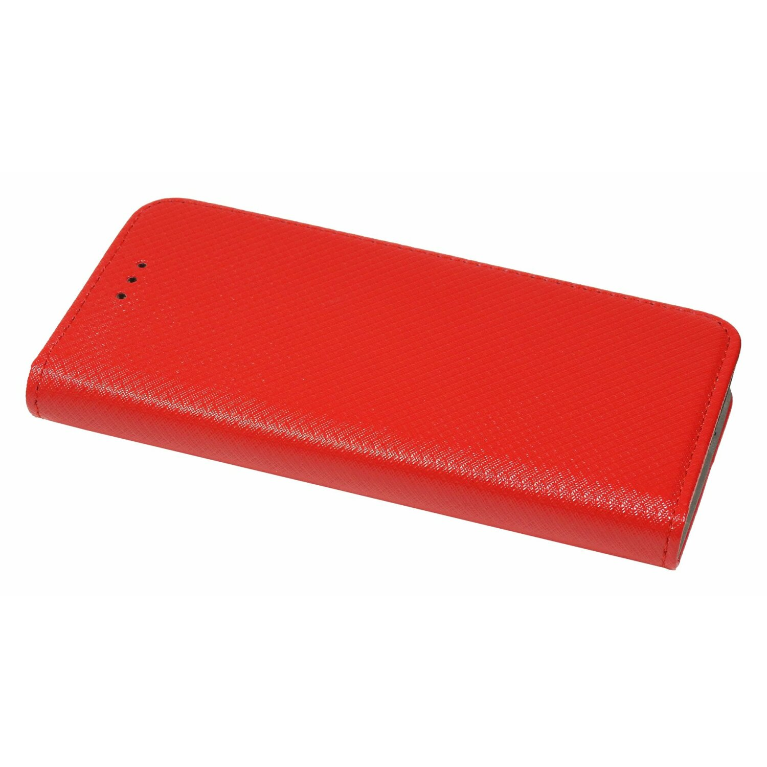 M14 5G, Samsung, Smart Galaxy Magnet Buch Rot Bookcover, Tasche, COFI