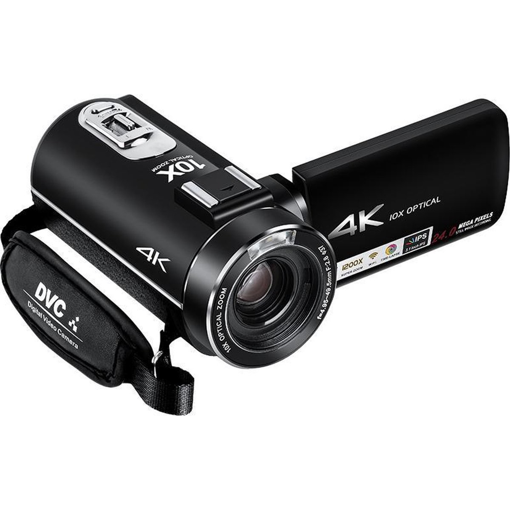 LIPA AD-C7 4K Zoom Camcorder Megapixel, 10xopt. camcorder 24