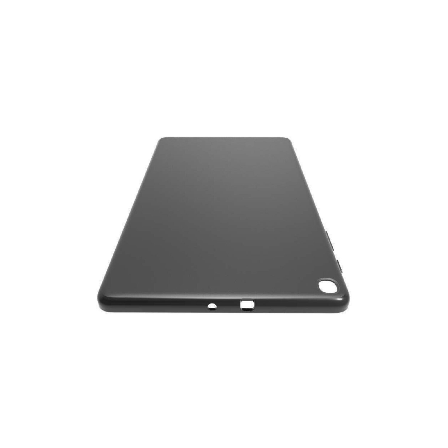 COFI Silikonhülle Tablethülle Backcover Schwarz für Samsung Silikon