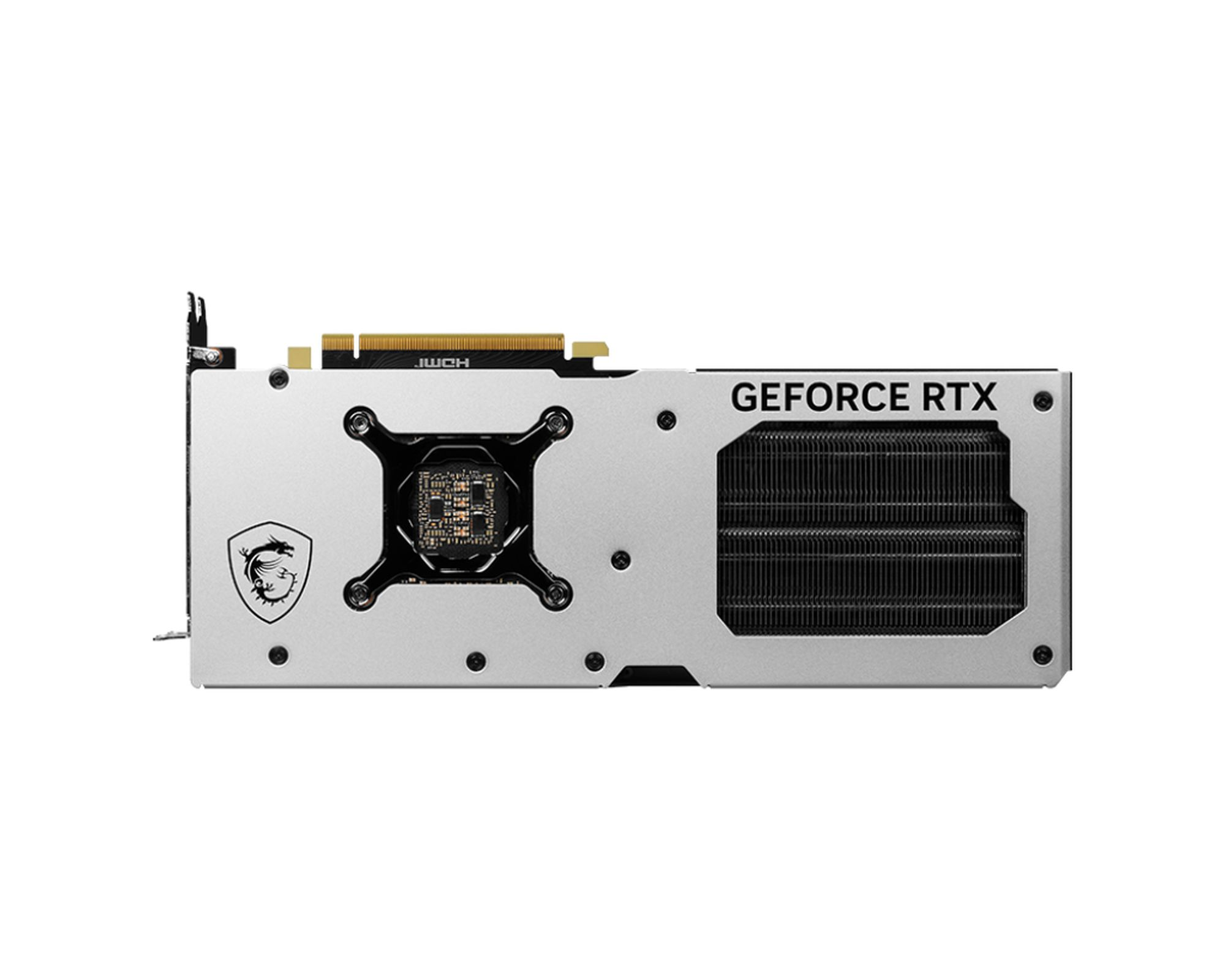 MSI GeForce RTX 4070 GAMING WHITE (NVIDIA, Grafikkarte) X SLIM 12G