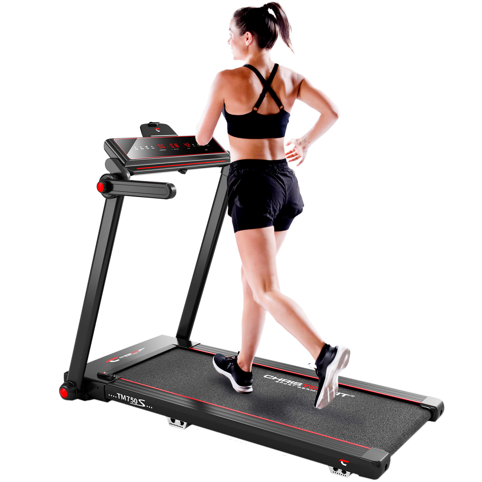 CHRISTOPEIT-SPORT GERMANY TM 750S Laufband, Schwarz