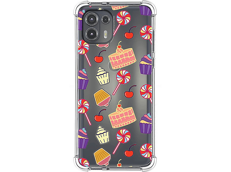 Fatcatparadise Cover per Motorola Moto Edge 20 Lite, Flip Caso in PU Pelle Case Cover Libro Portafoglio Protettiva Custodia con TPU Antiurto,[Kickstand][Slot per Schede][Chiusura Magnetica] (Rosso