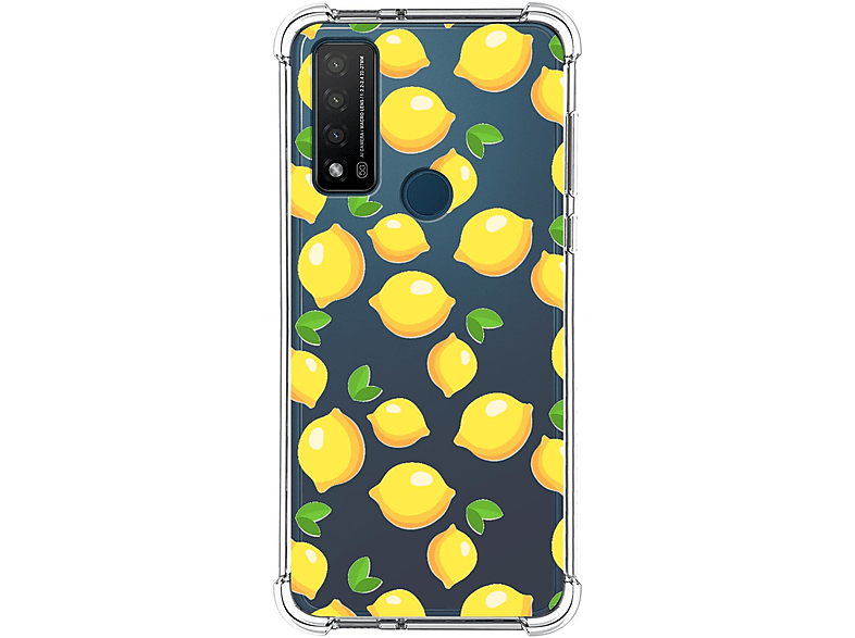 Tumundosmartphone Funda Silicona Líquida Ultra Suave Para TCL 40, Tcl 40 Se Fund