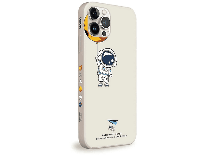 COFI Astronaut Nasa Creme 13, Apple, Backcover, iPhone Hülle