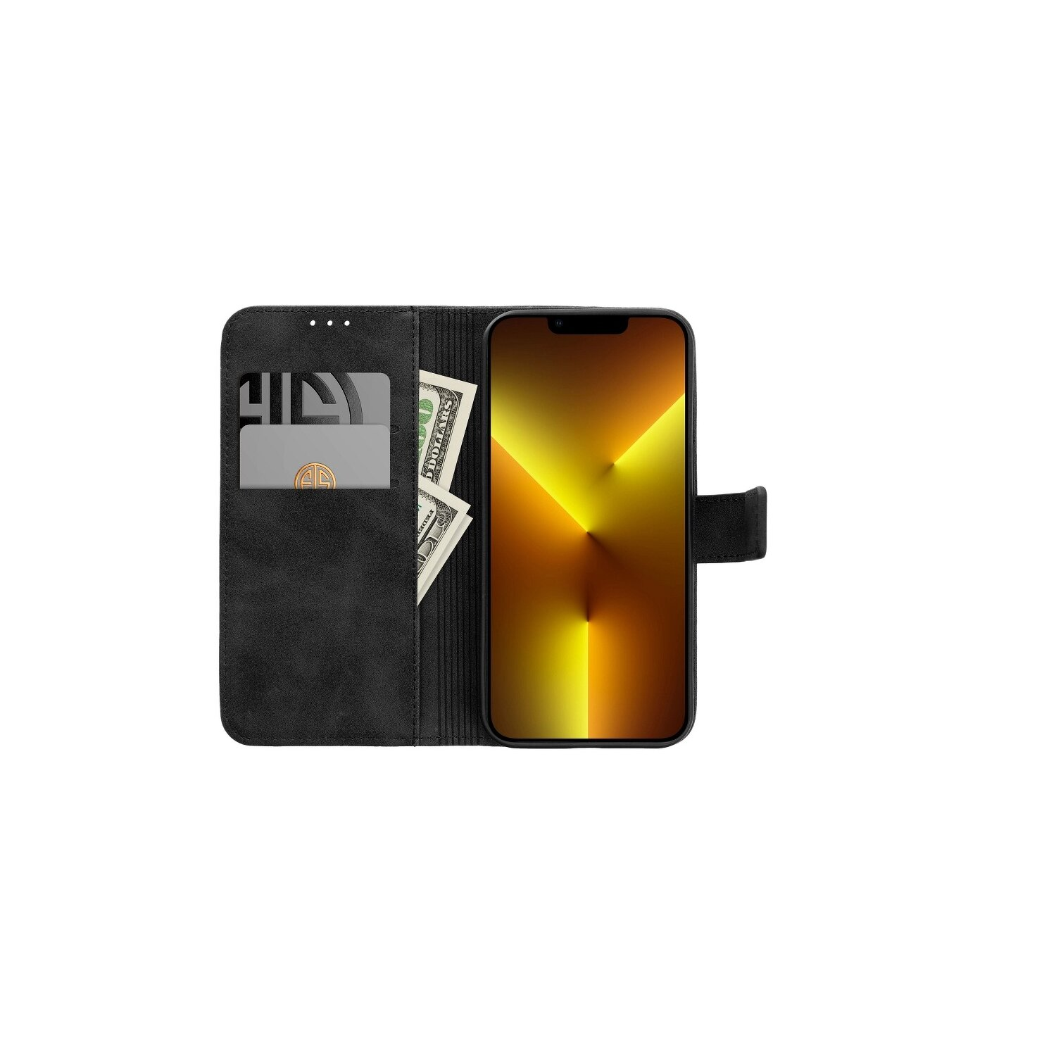 COFI Tender Buchtasche, Bookcover, Redmi 4G, Schwarz Note 12 Xiaomi
