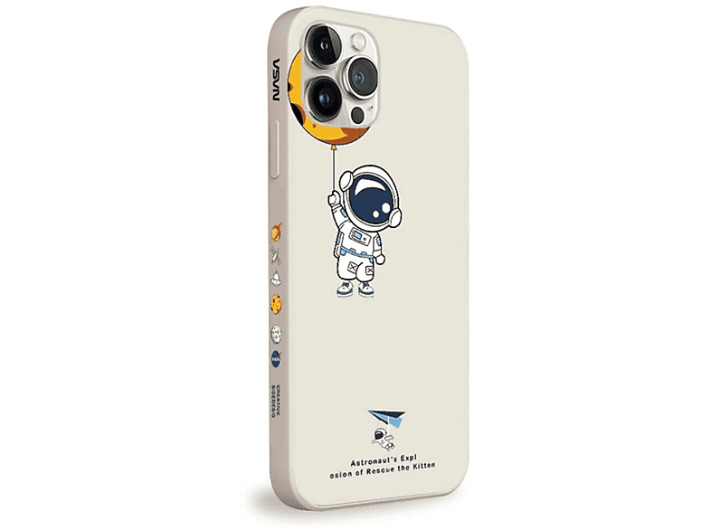 COFI Astronaut Nasa Hülle, Backcover, Oppo, A78 5G, Creme