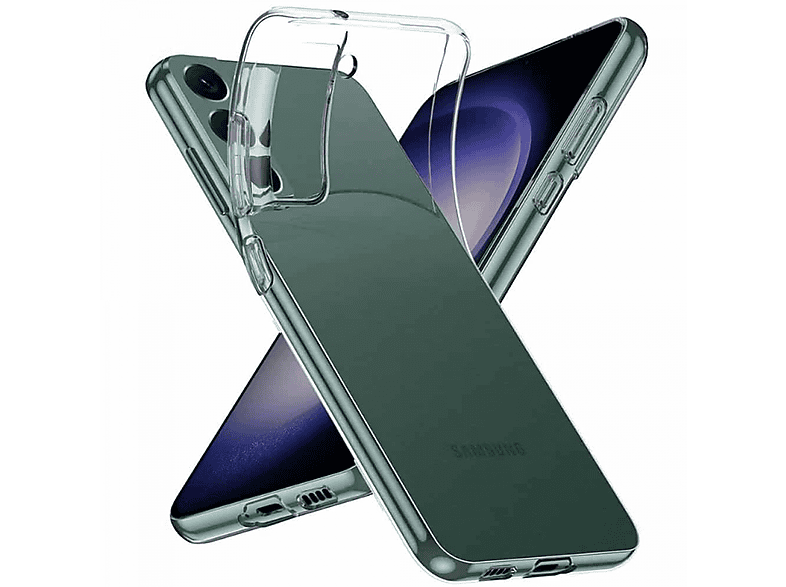 CASEONLINE Silikon, Transparent Backcover, Samsung, Galaxy S24