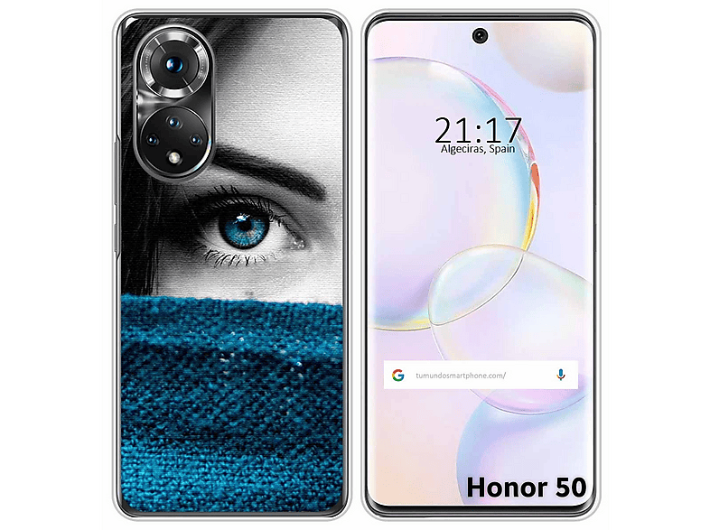 Custodia In Silicone Per Huawei Nova 9 / Honor 50 5G Design Marmo 05