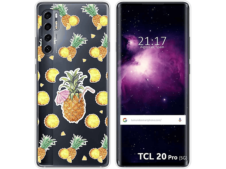 Funda móvil TUMUNDOSMARTPHONE TCL 20 Pro 5G, Compatible con TCL TCL