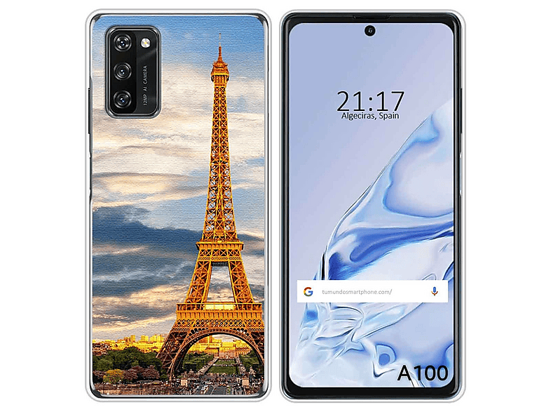 KARTXITAI Funda Personalizada Compatible Con Blackview Shark 8, Carcasa Personalizado Con Tu Foto O Texto Imagen, Gel Flexible,Trasparente,Regalo Original +1 X Cordón Universal Para Teléfono
