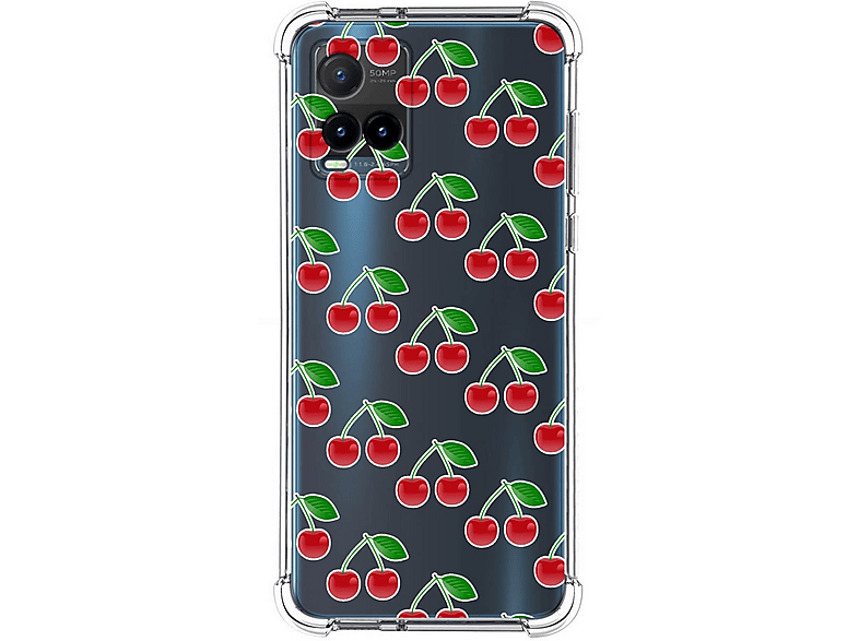 Funda Silicona Para Vivo Y21 / Y21s / Y33s Diseño Pajaritos Dibujos con
