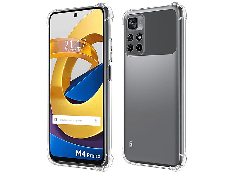 Funda M vil TUMUNDOSMARTPHONE Xiaomi POCO M4 Pro 5G Compatible Con 