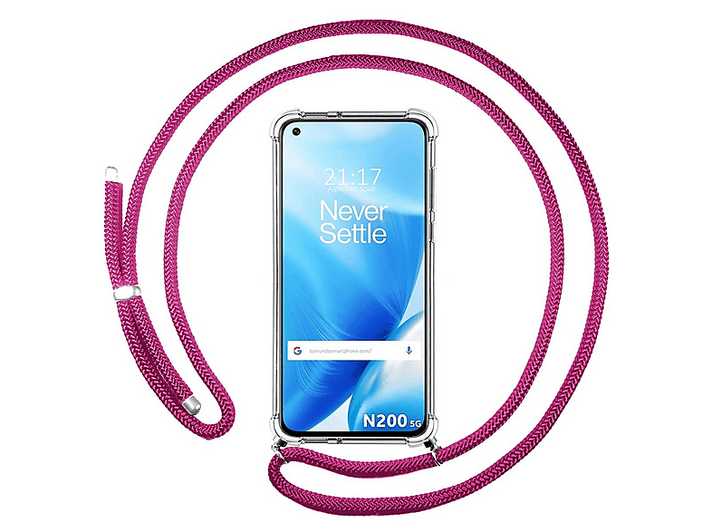 Custodia Antiurto In Gel TPU Trasparente Per OnePlus Nord N200 5G – Tumundosmartphone, Cover Con Rinforzi Angolari, Morbida E Resistente, Accesso Completo A Porte E Tasti