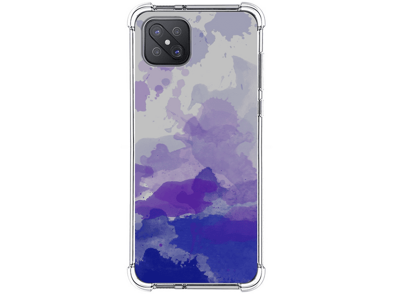 Custodia Trasparente Con Cordino Per OPPO Reno 4Z 5G – Rosa Fucsia, Antiurto E Con Ciondolo Per Averlo Sempre A Portata Di Mano!