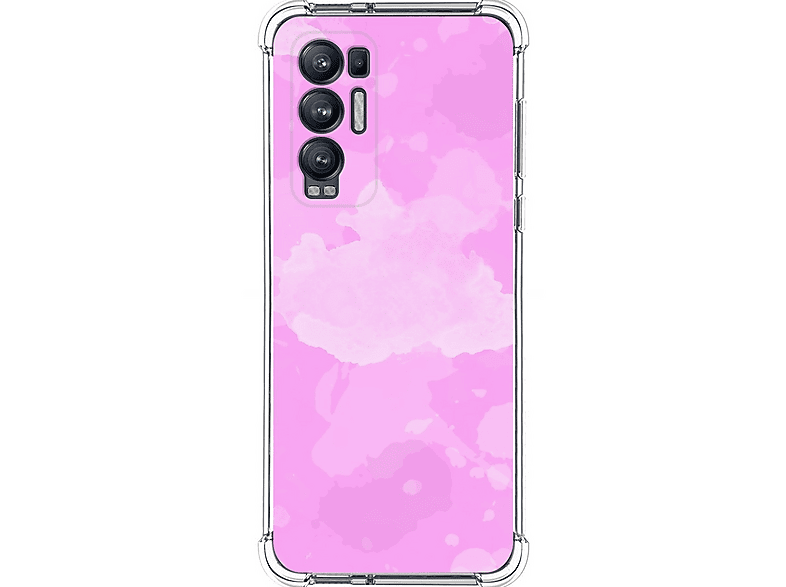 kwmobile Cover per Oppo Find X3 Neo Custodia - Back Case per Smartphone in Silicone TPU - Protezione Gommata - petrolio matt