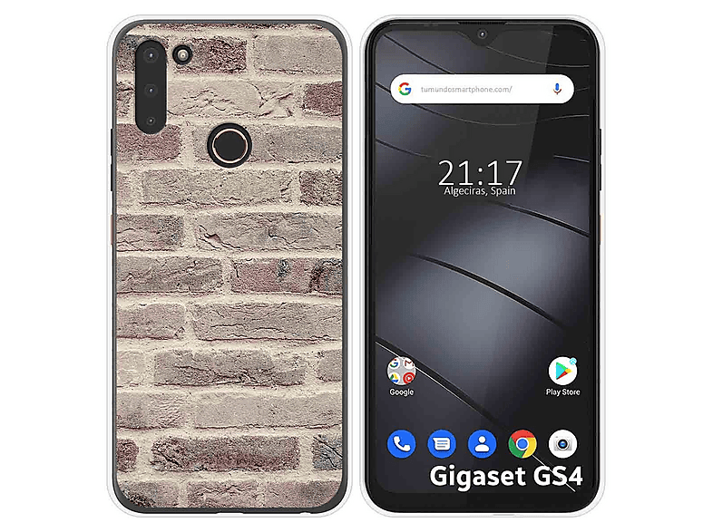 Dipos 2 Pellicole Protettive Crystalclear In Vetro Temperato Per Gigaset GS4, Made In Germany, Anti Graffio