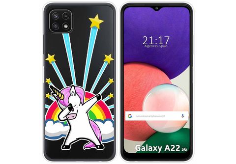 Funda móvil - TUMUNDOSMARTPHONE Samsung Galaxy A22 5G, Compatible con  Samsung Samsung Galaxy A22 5G, Multicolor