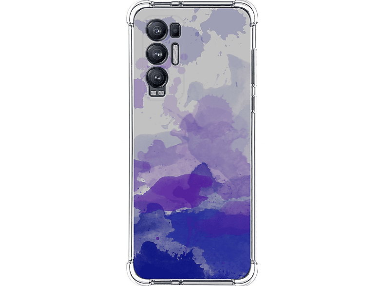 Funda Oficial Athletic Club Para OPPO Find X5 - Protector TPU Negro Con Diseño 3D HEX, Protección Completa Y Compatible Con Carga Inalámbrica