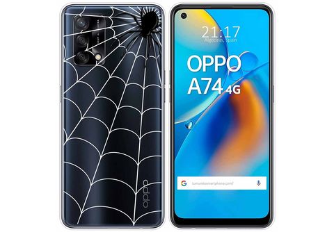 Funda Gel Basic Negra Oppo A74 4G