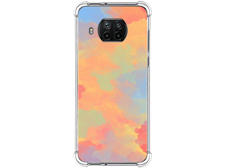 Funda De TPU Morada Para Xiaomi Mi 10T Lite (6.67"), Gel Silicona Suave Que Protege Contra Arañazos Y Golpes