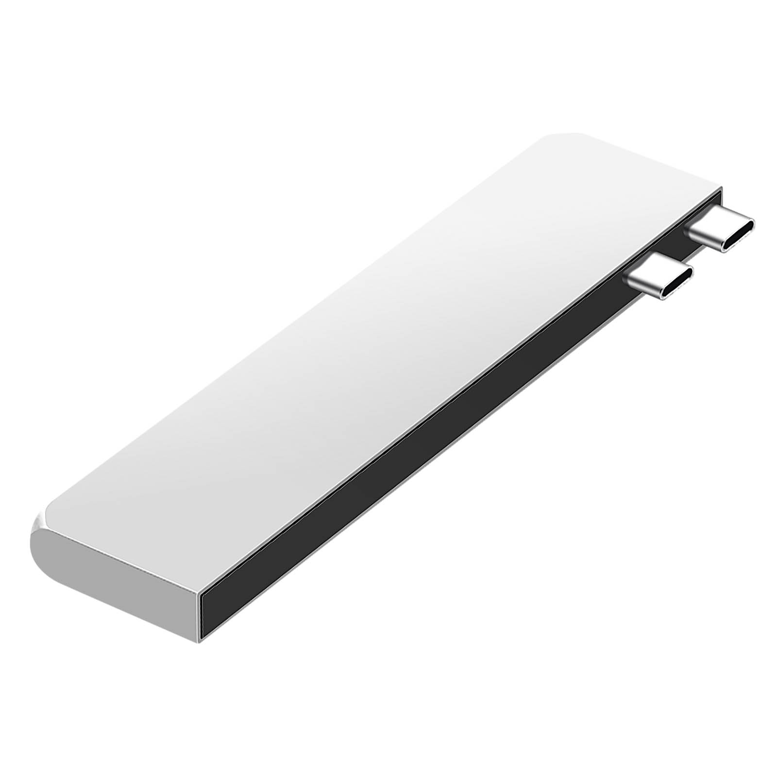 ST-HUCPHSS USB-Hub Apple, Silber SATECHI