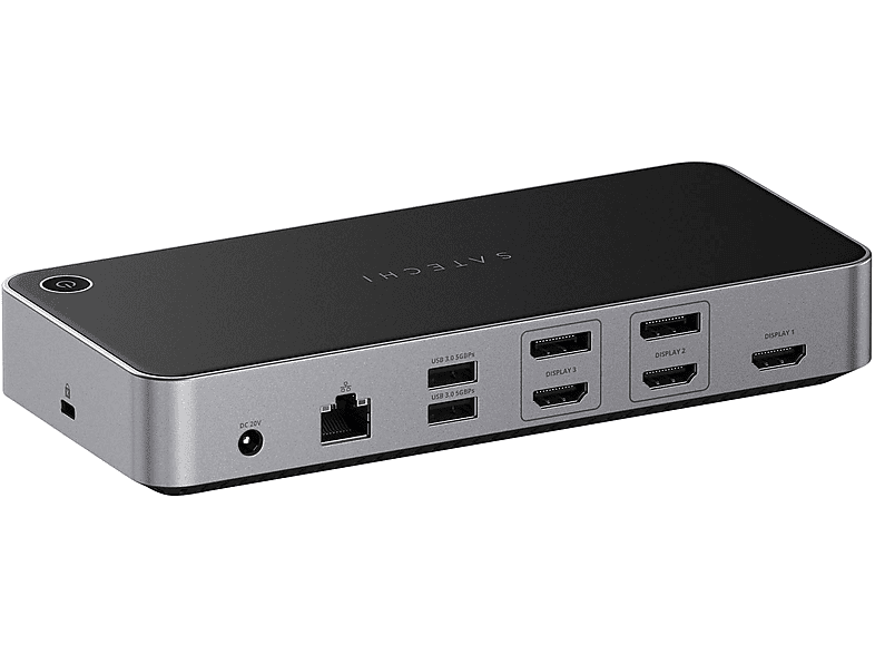 Grau Apple, SATECHI ST-D4KTM-EU USB-Hub